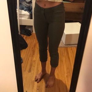 Eddie Bauer olive colored pants